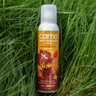 Camo insect repellent aerosol spray on grass.