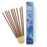 A pack of Camo incense sticks with a blue packaging that has illustrations of plants.